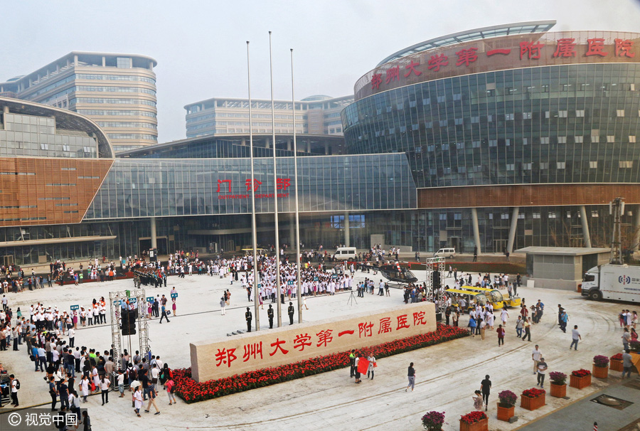 New hospital dubbed 'the biggest hospital in the universe' opens in Zhengzhou