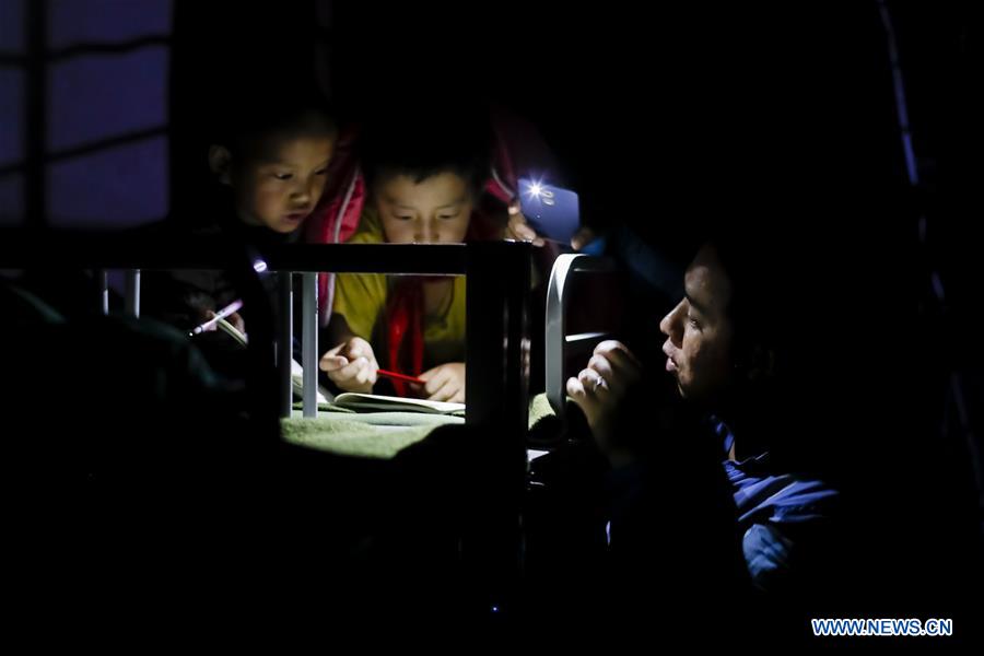 Sang Lei, voluntary teacher in China's Yunnan