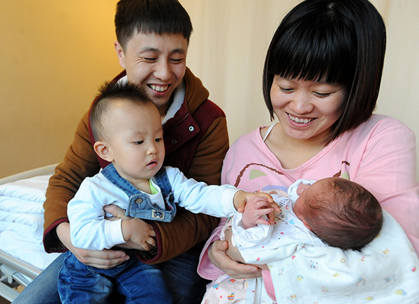 Two-child policy working, birthrate figures show