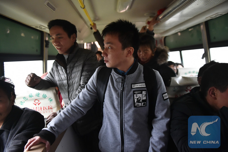 Spring Festival: The moment migrant worker met son after 24-hour journey