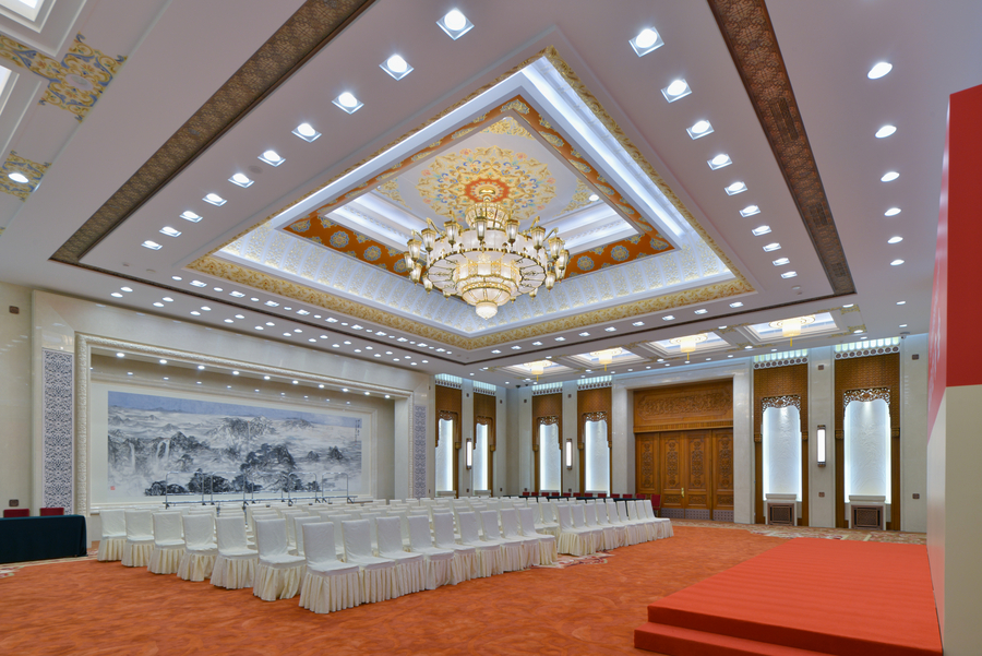 New 'face' of press room at Great Hall of the People