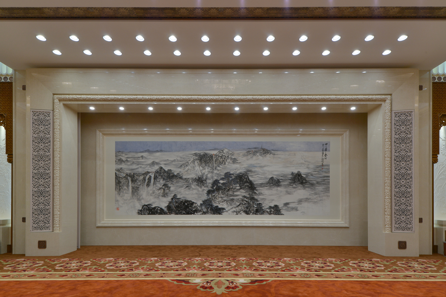 New 'face' of press room at Great Hall of the People