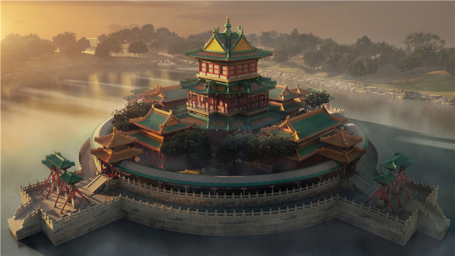 Virtual reality brings Old Summer Palace back to life