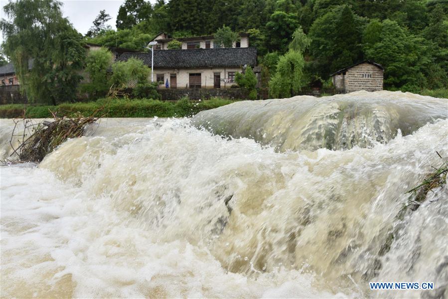 Torrential rain leaves many parts of China flooded