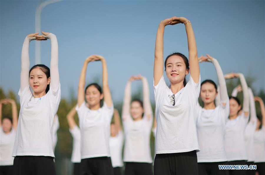 Students trained for upcoming 13th Chinese National Games