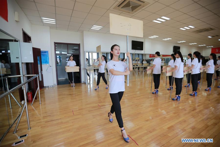 Students trained for upcoming 13th Chinese National Games