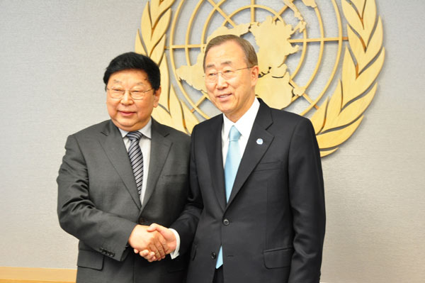 Senior advisor meets with UN chief