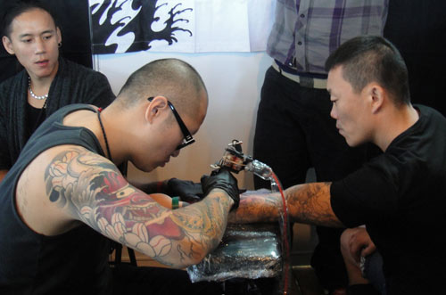 Beijing 798 Tattoo Convention