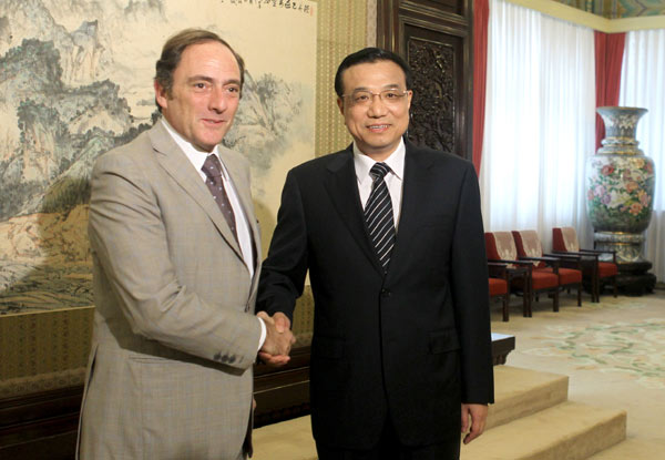 Li pledges support for EU recovery