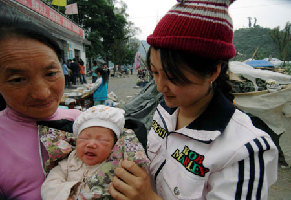 The birth of hope after Yunnan quake