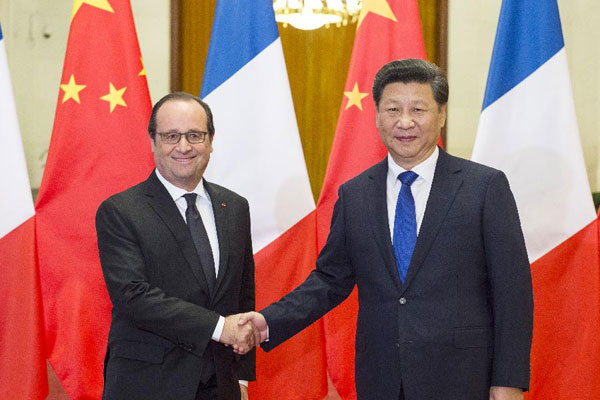 China and France sign 17 cooperative agreements