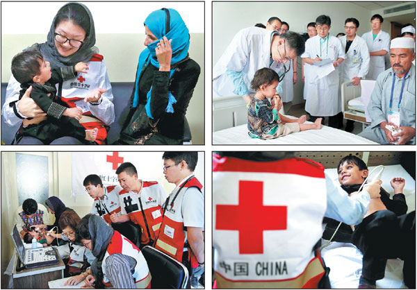 Red Cross offers Afghan children a lifeline