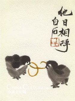 Qi Baishi and his paintings with unique style