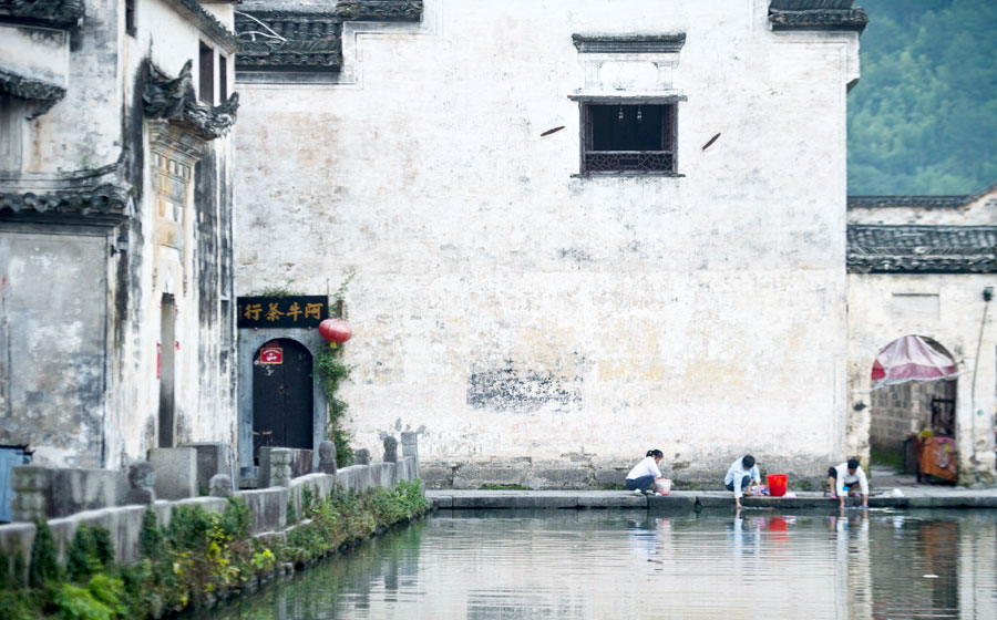 World cultural heritage site: Hongcun