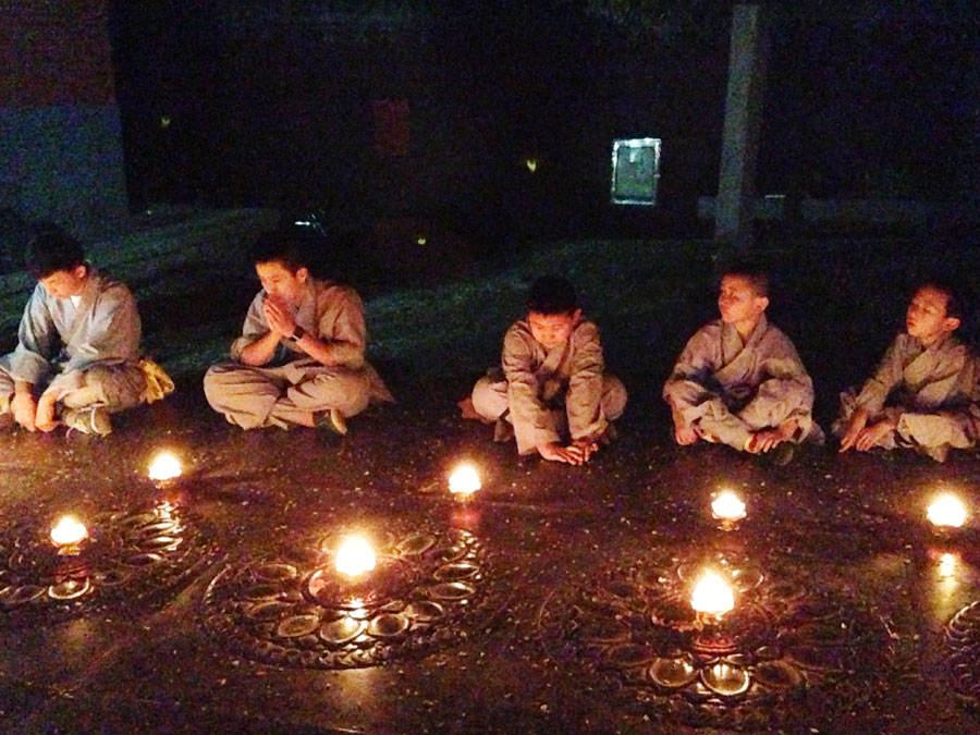 Kung fu summer camp at Shaolin Temple