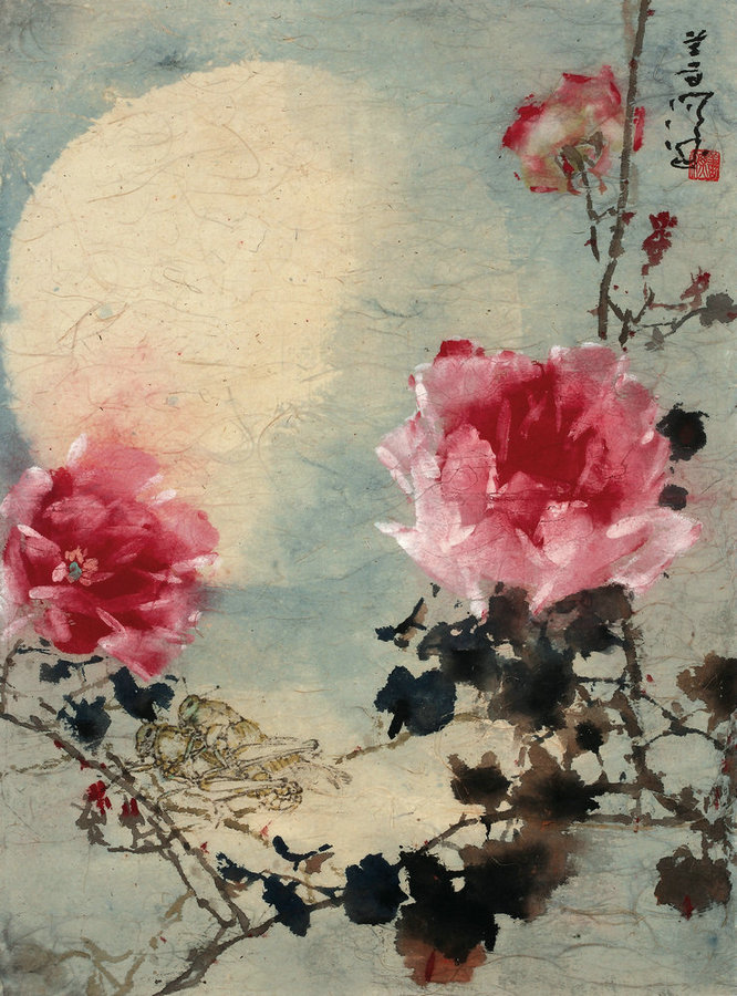 Chinese paintings about Mid-Autumn Festival