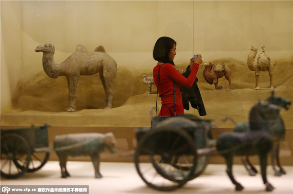 Silk Road exhibition opens to the public