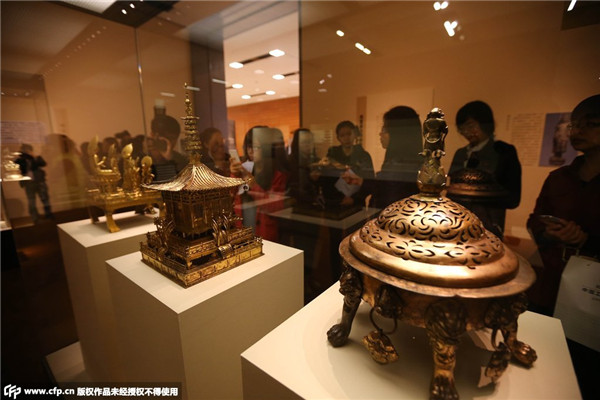 Silk Road exhibition opens to the public