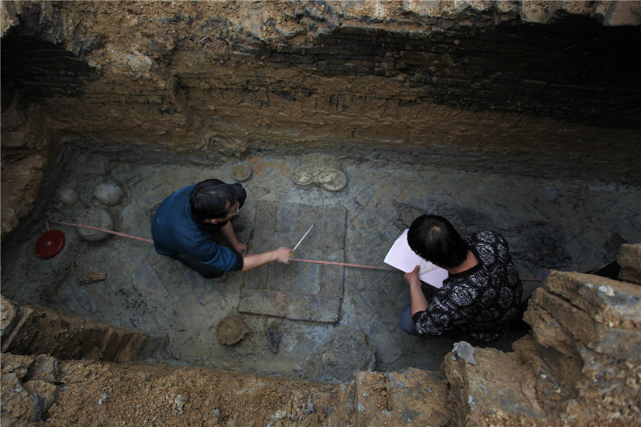 Ancient tomb from Six Dynasties discovered in Jiangxi