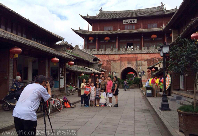 600-year-old Ming Dynasty tower destroyed by fire in Yunnan