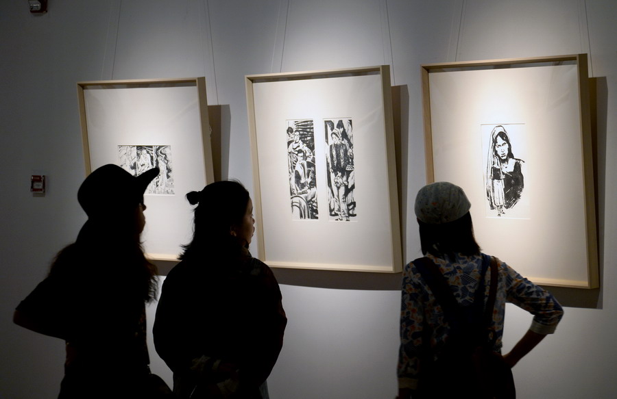 Hangzhou holds exhibition on illustrations, cartoons