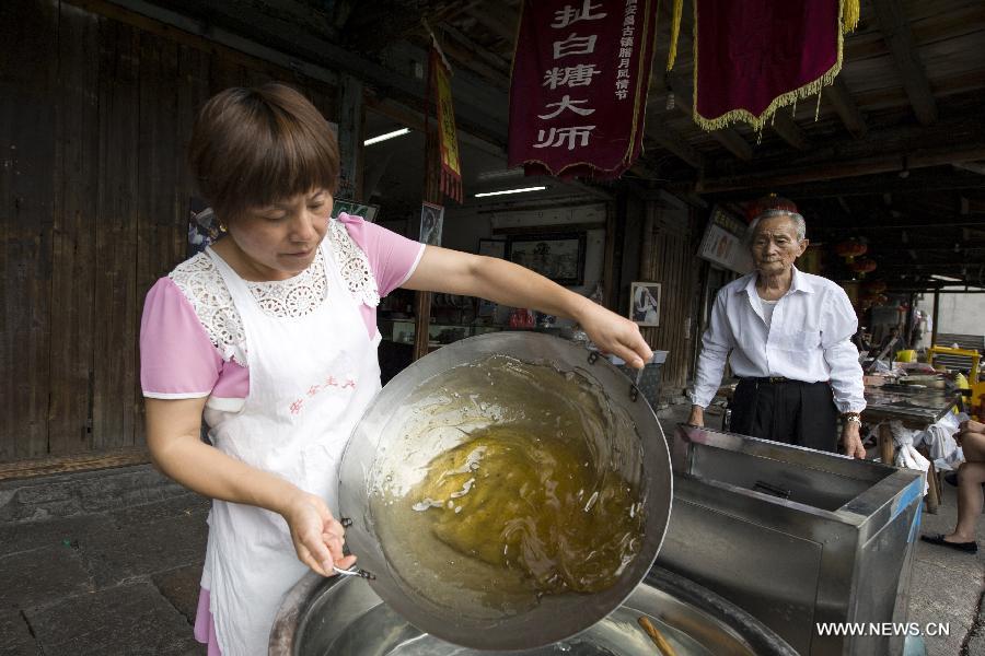 Sugar-pulling technique: Intangible culture heritage