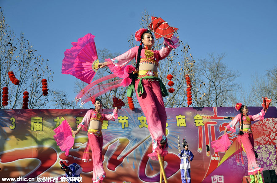 All you need to know about China's Spring Festival temple fairs