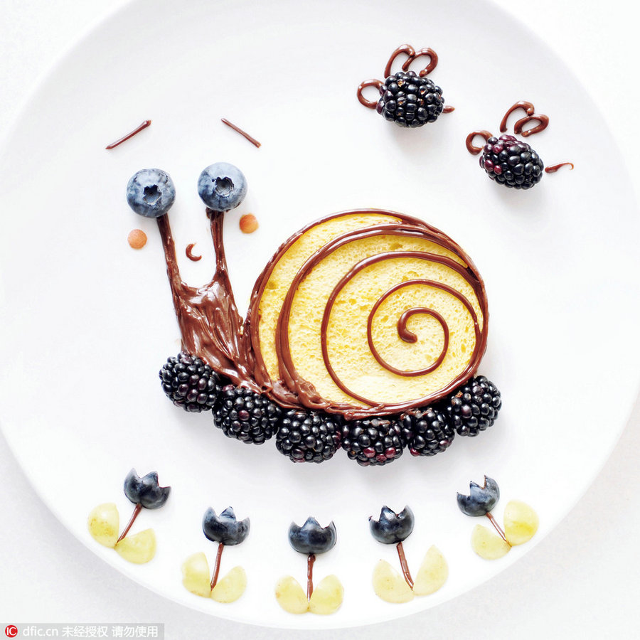 To eat or not to eat? Delicious and adorable art