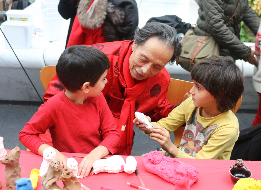 Cuties around the world celebrate Chinese New Year