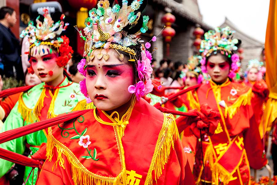 Temple fair with 700 years history staged in Henan