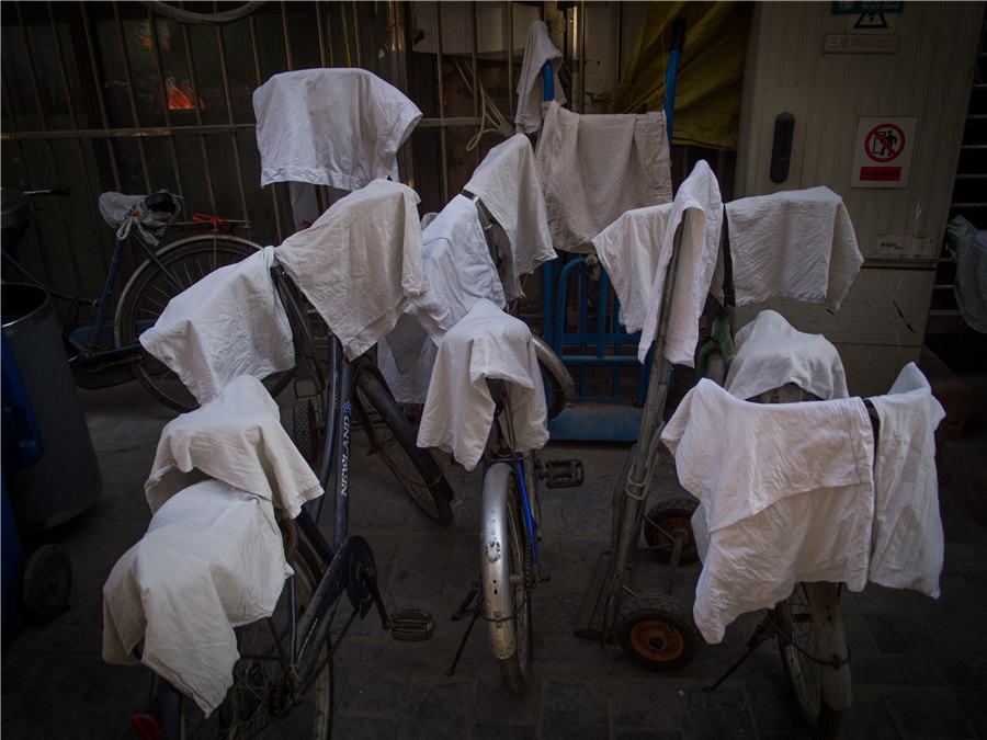 In pics: Bikes in Beijing hutongs