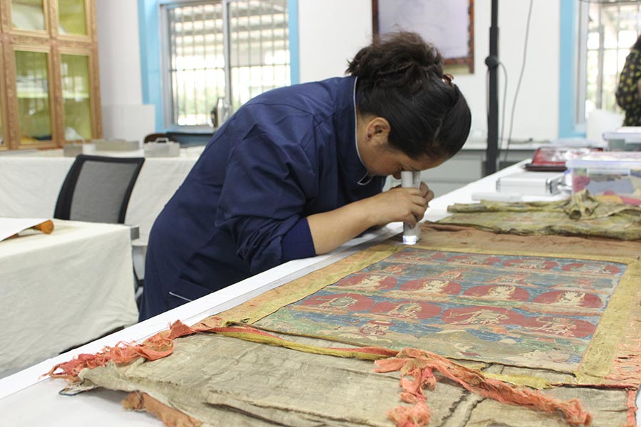 Monasteries in Tibet undergo major restoration works