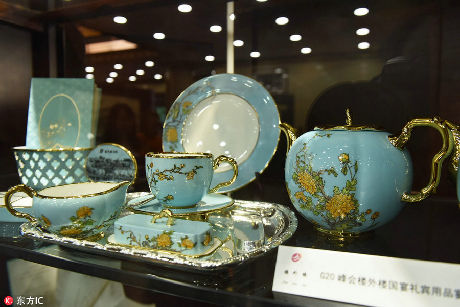 'First Lady table ware' a hit in Hangzhou