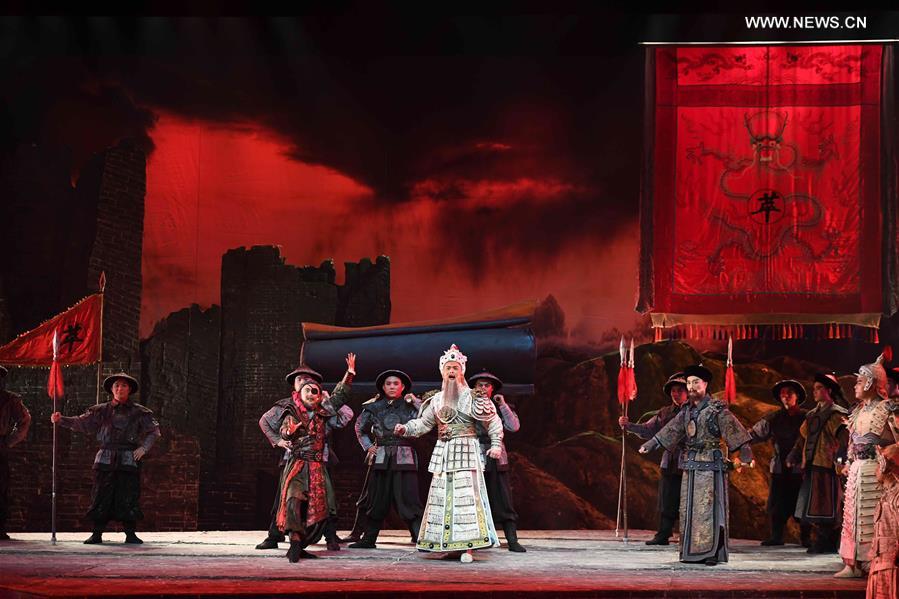 Zhuang ethnic drama 'Feng Zicai' staged in Beijing