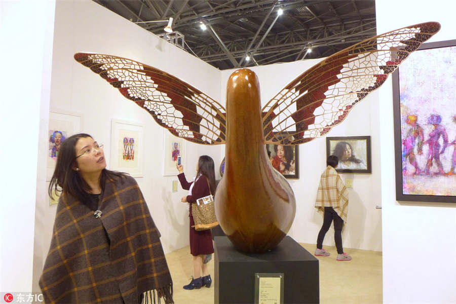 Shanghai Art Fair connects people with art in daily life