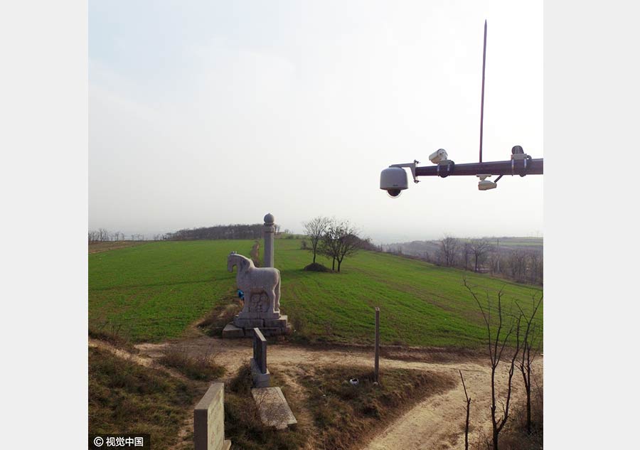 Electronic 'tomb-keepers' safeguard ancient Chongling Mausoleum