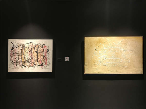 Chinese movie mogul Wang Zhongjun holds solo exhibition