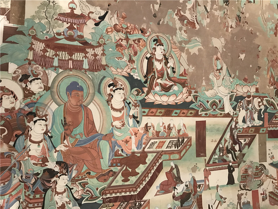 Dunhuang grotto art goes to Chengdu