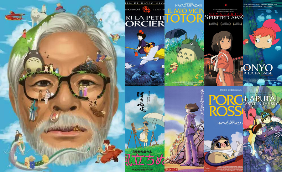 Ten animations to understand Miyazaki Hayao and his fairytale world