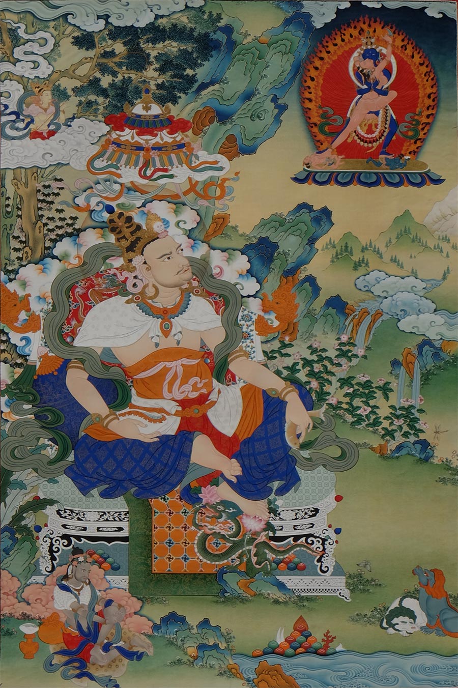 Tibetan painting tradition on show in Beijing