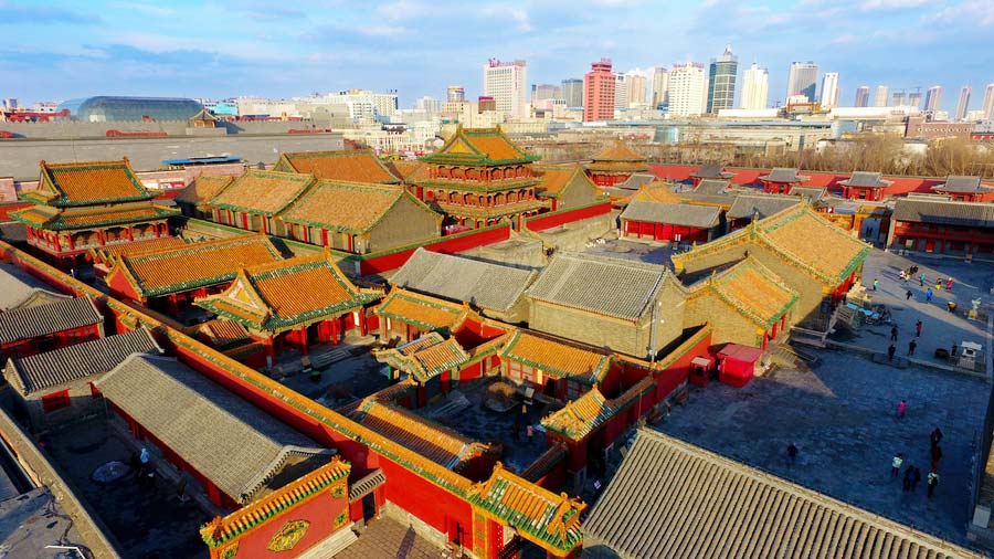 Jingdian Pavilion in Shenyang Palace Museum opens after renovation