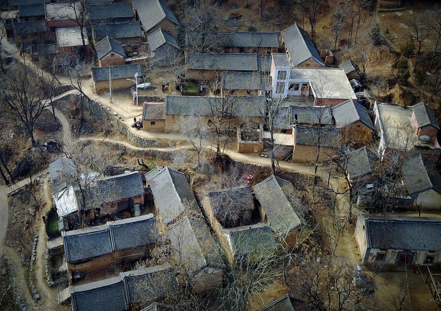 Stone village in Central China's Henan