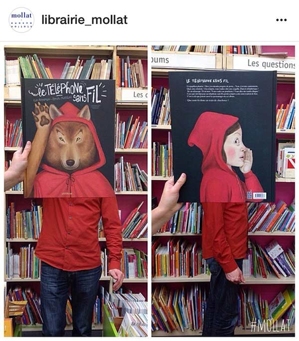 French bookstore's 'facebook' photos go viral