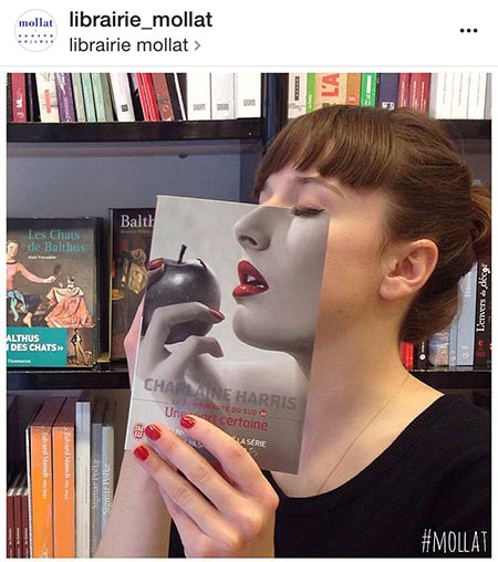 French bookstore's 'facebook' photos go viral