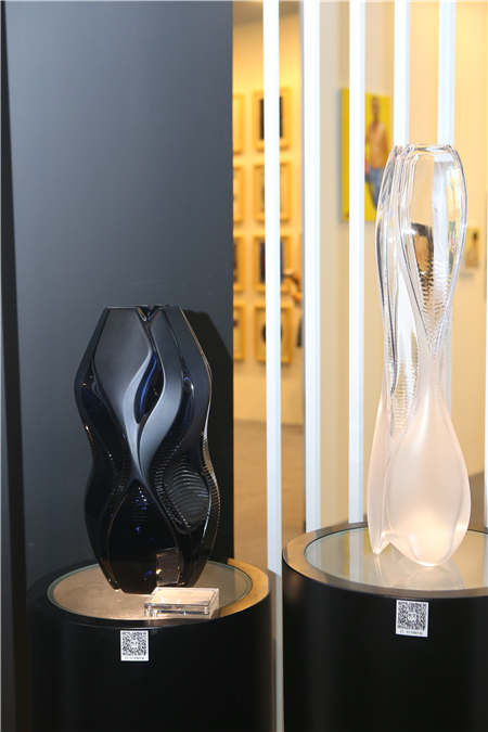 Glass designer Lalique inspires new pieces on show in Beijing