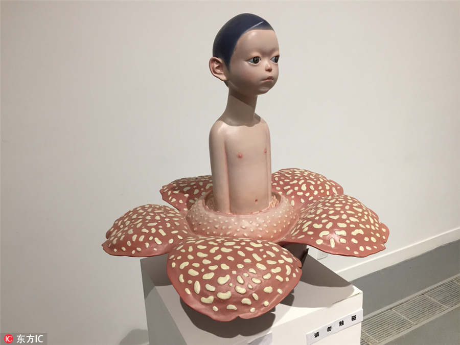 Art festival in Wuhan brings visual feast