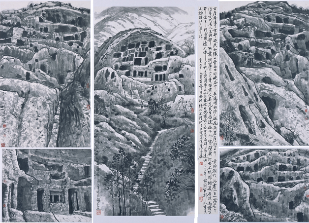 Paintings feature the natural beauty of Beijing