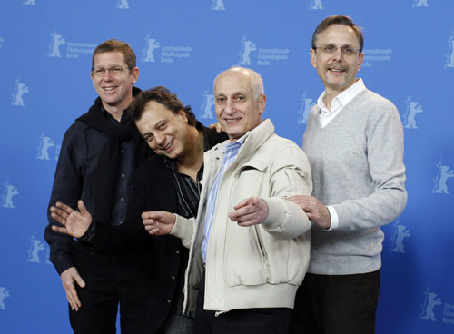 Filmmakers promote the movie 'Tales of the Night' in Berlin