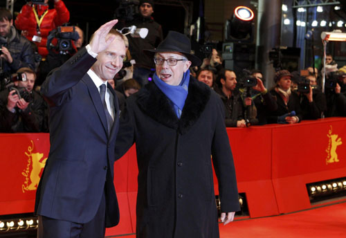 Cast members promote 'Coriolanus' at Berlinale International Film Festival