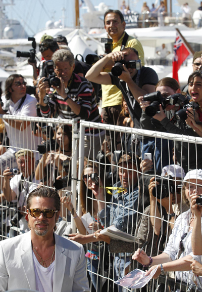 A photocall for film 'The Tree of Life'